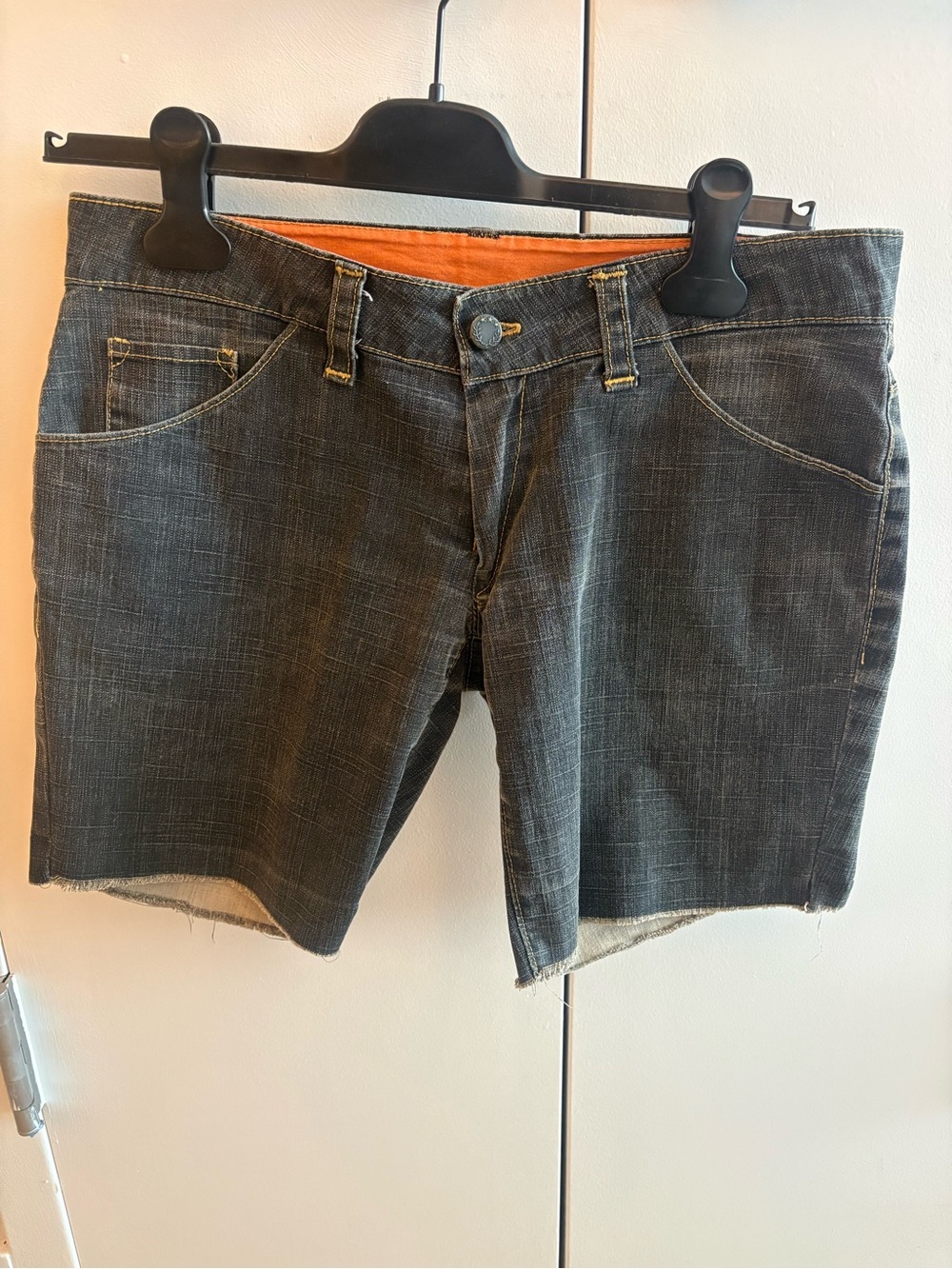 Women’s Dark Gray Denim Jean Shorts